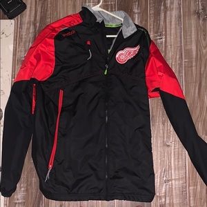 Reebok Detroit Red Wings Center Ice Rink Jacket